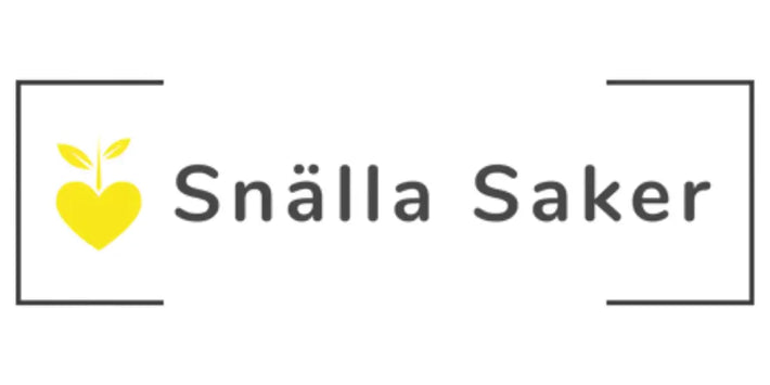 Snälla Saker logotyp – e-handelskund hos Hall & Hatje som har fått hjälp med Shopify optimering, SEO, annonsering på Google och Meta 